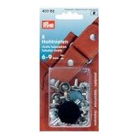 prym tubular deep rivets thick material silver