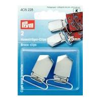 Prym Steel Brace Clips Silver