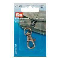 Prym Snap Hook Antique Brass