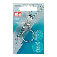 Prym Replacement Zip Fastener Puller Ring Silver