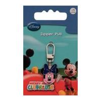 Prym Replacement Zip Fastener Puller Disney Minnie Mouse