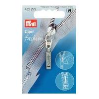 Prym Replacement Zip Fastener Puller Glitter Silver