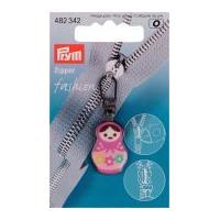 Prym Replacement Zip Fastener Puller Matryoshka Doll
