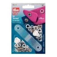 Prym Jersey Ring Press Fasteners White