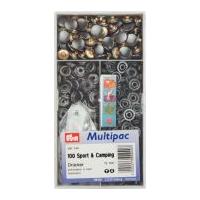 prym sport camping press fasteners black oxidized