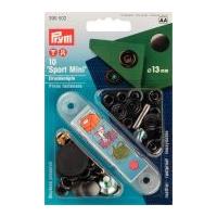 Prym Sport & Camping Press Fasteners Black Oxidized