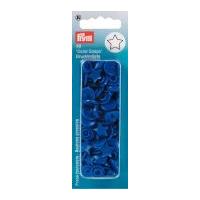 Prym Plastic Star Coloured Press Fasteners Royal Blue