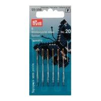 prym blunt point cross stitch tapestry embroidery needles with gold ey ...