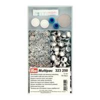 prym plastic cover buttons without tool silver