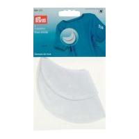 prym cotton dress shields white