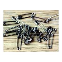 Prym Metal Safety Pins with Coil Black