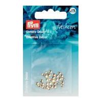 Prym Iron On Decorative Round Fashion Studs Gold