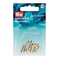 Prym Iron On Decorative Round Fashion Studs Gold