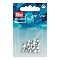 Prym Iron On Decorative Round Fashion Studs Silver