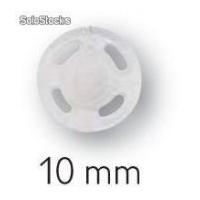 Prym Plastic Sew On Snap Fasteners Transparent