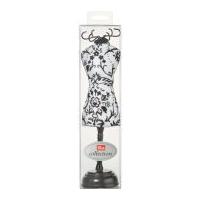 Prym Pin Cushion Damask Dressform Black & White