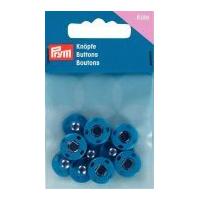 prym sew on metal snap fasteners medium blue