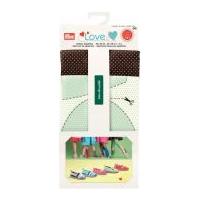 Prym Love Fabric Mix For Espadrilles Green & Brown