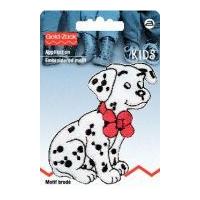 Prym Iron On Embroidered Motif Applique Dalmatian Dog