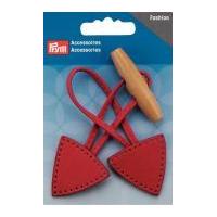 Prym Toggle Fastening Red