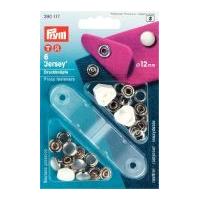 Prym Jersey Cap Press Fasteners 12mm Pearl