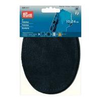 Prym Sew On Imitation Nappa Leather Elbow & Knee Patches Dark Blue