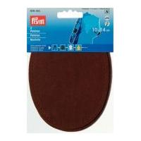 Prym Iron On Imitation Suede Elbow & Knee Patches Camel