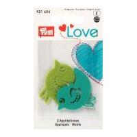 Prym Love Iron On Embroidered Motif Applique Bird