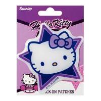 Prym Self Adhesive Embroidered Motif Applique Hello Kitty Face
