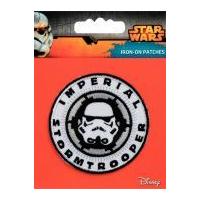 Prym Iron On Embroidered Star Wars Motif Imperial Stormtrooper
