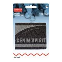 Prym Iron On Embroidered Jeans Label Motif Denim Spirit