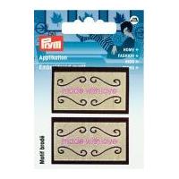 Prym Iron On Embroidered Label Motif Applique Made With Love