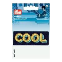 prym iron on embroidered applique patch cool 3 d