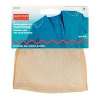 prym raglan set in shoulder pads with strap fastening flesh