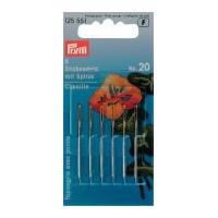 Prym Sharp Point Chenille Embroidery Needles with Gold Eye