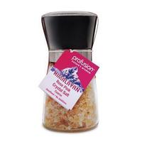 profusion himalayan rose pink salt coarse round mill 200g