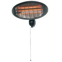 prem i air wall mounted patio heater 2kw oval