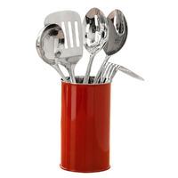 Premier Housewares 5 Piece Tool Set in Red