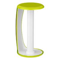 Premier Housewares Kitchen Roll Holder Lime Green and White