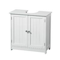 Premier Housewares Portland Sink Cabinet with Handle in White