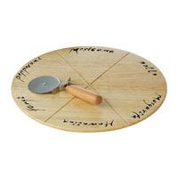 Premier Housewares Pizza Board Set with Cutter