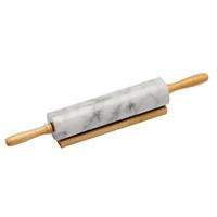 premier housewares rolling pin in white