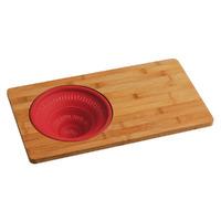 Premier Housewares Chopping Board with Colander