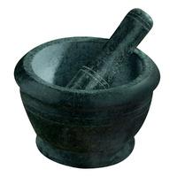 Premier Housewares Carved and Polished Mortar and Pestle