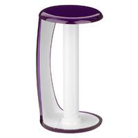 Premier Housewares Kitchen Roll Holder in Purple and White