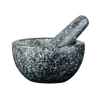 Premier Housewares Speckled Charcoal Granite 14cm Mortar and Pestle