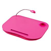 Premier Housewares Led Light Lap Desk in Pink