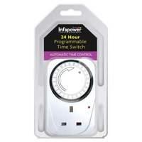 Programmable 24 Hour Time Switch White (X011)