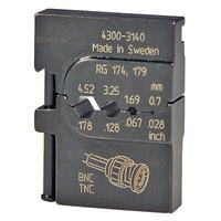 Pressmaster 4300-3140 Mobile Die Set For Coax Connector RG 174, RG...