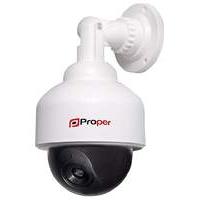 proper fake burglar security dome camera